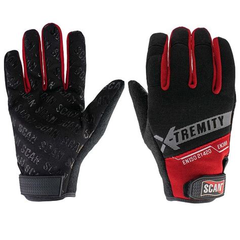 Work Gloves With Touch Screen Function Scan