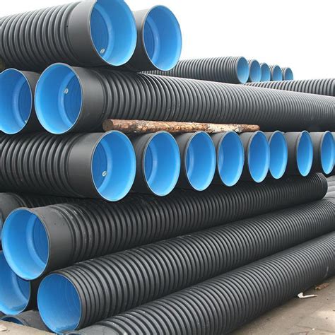 110mm 160mm 200mm 300mm Sn4 Sn8 Hdpe Double Wall Corrugated Pipe