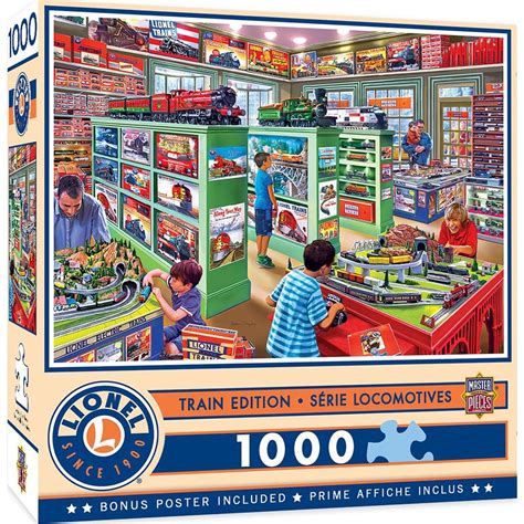 Masterpieces Inc Lionel Trains The Lionel Store 1000 Piece Jigsaw