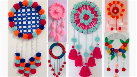 Diy 6 Beautiful Wall Hanging Ideas Easy Wall Hanging Craft Ideas