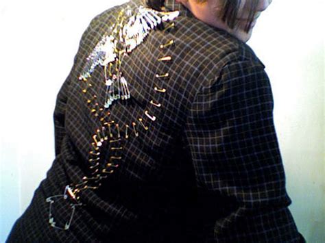 Safety Pin Jacket Make Diy Projects How Tos Electronics Crafts