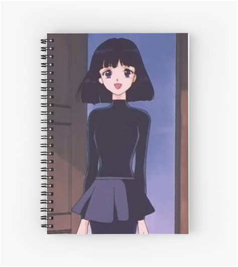 Anime Aesthetic Girl 90s Spiral Notebook By Aunomdelart Redbubble