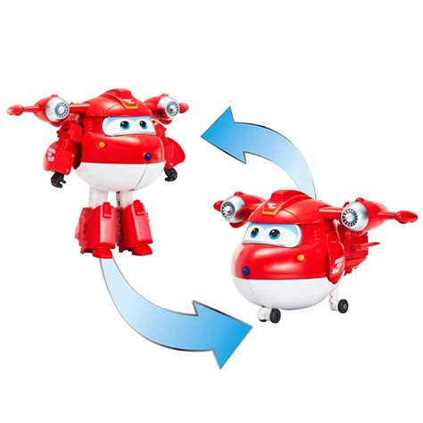 Super Wings Transforming Supercharged Jett Smyths Toys Uk