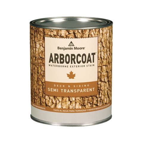 Arborcoat Semi Transparent Classic Oil Finish Benjaminmooreae
