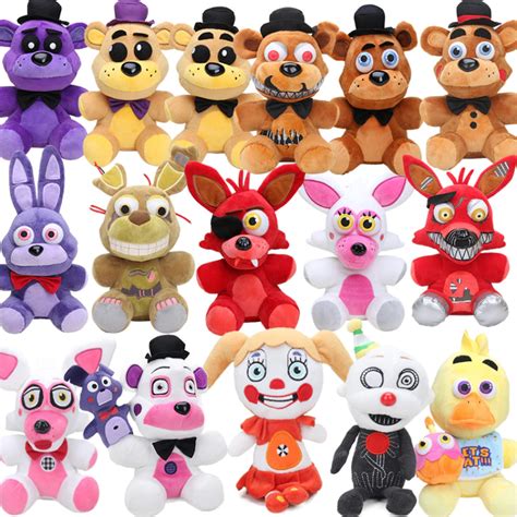 7 Inch Cartoon Five Nights At Freddy Anime Fazbear Bear Dolls Toys Xmas