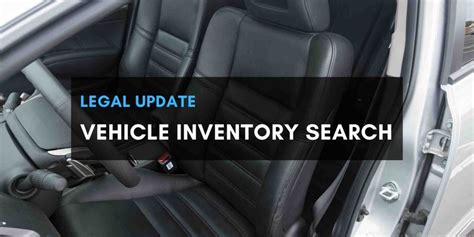Vehicle Inventory Search Daigle Law Group