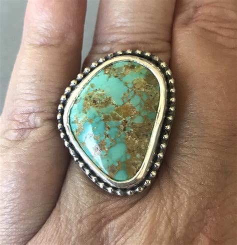 Large Royston Turquoise Ring