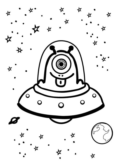 We are dedicated to being the best source for coloring pages. Space, UFO, Alien coloring pages, coloring books thynedfgt ...