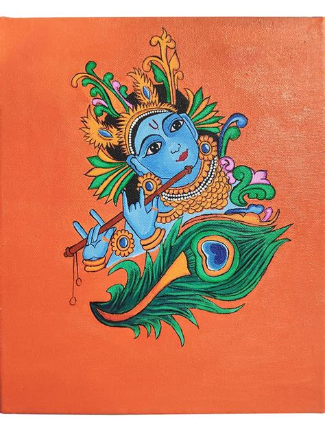 Simple Paintings Of Lord Krishna