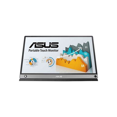 Asus 156 Inch Zenscreen Usb Touch Screen Portable Monitor Mb16amt In