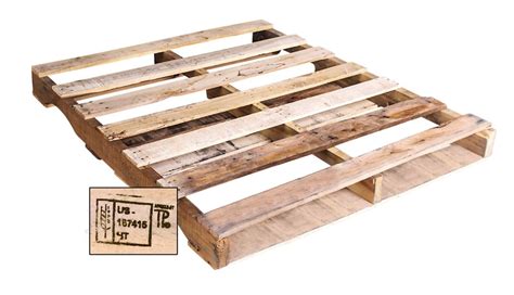 48 X 40 Recycled Heat Treated Wood Pallet Grade A Fathias