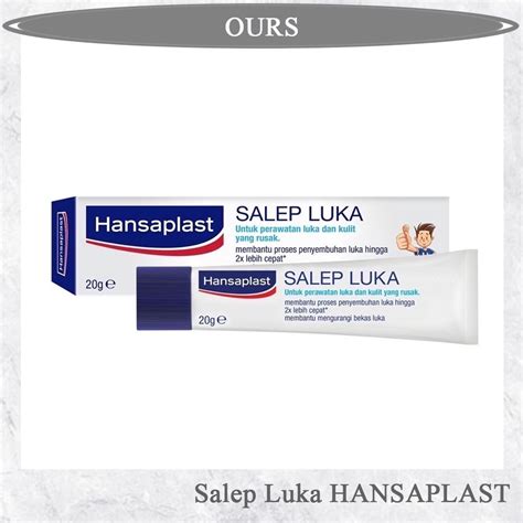 Jual Hansaplast Salep Luka Ramah Untuk Kulit Cocok Untuk Bayi Gr