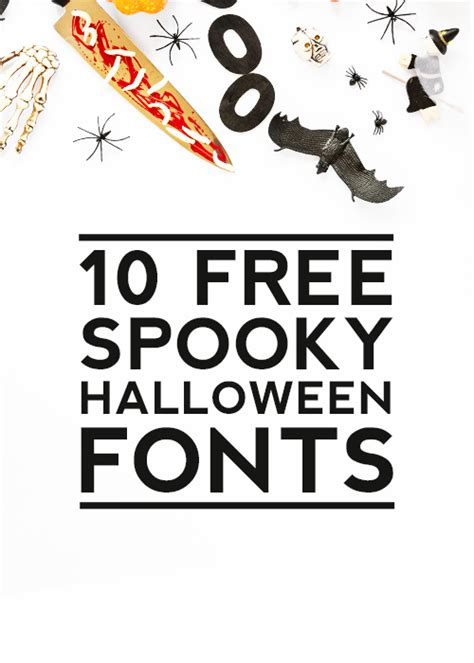 10 Best Scary Halloween Fonts For Free Download Links Inside