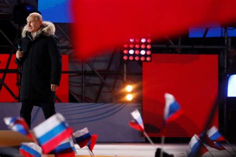 Putin Wins Fresh Six Year Term In Russian Election Wsj