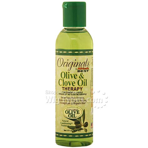 Africas Best Olive And Clove Oil Therapy Treatment 6oz