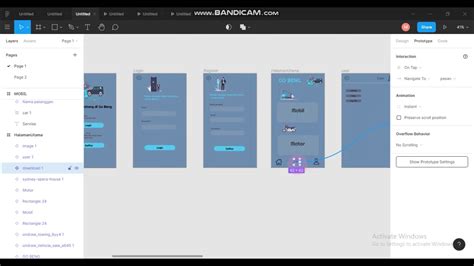 Desain Aplikasi Sederhana Dengan Fitur Prototype Pada Figma Youtube