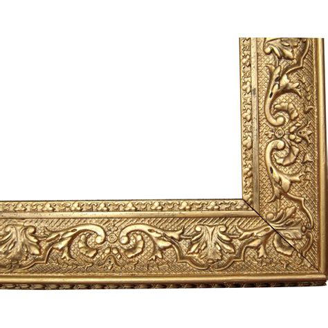 Large Ornate Gold Antique Victorian Picture Frame 19