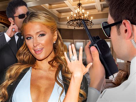 Paris Hilton Hires Private Security To Protect Million Ring Tmz Com