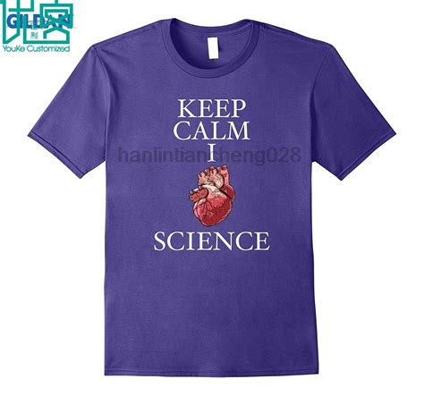 Keep Calm I Heart Science T Shirt Biology Chemistry Teachert Shirts
