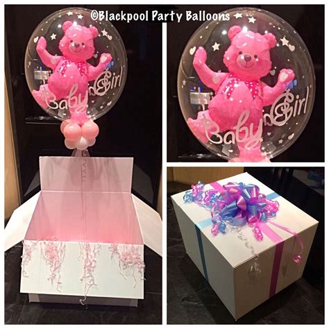Boy Or Girl Gender Reveal Balloon In A Box Decoración De Unas