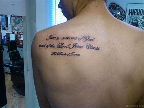 52 Religious Bible Verses Tattoos Designs On Back Tattoo Designs