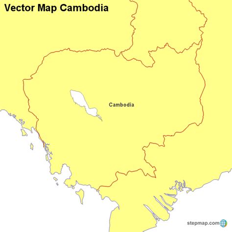 Vector Cambodia Map Png Best Map Collection