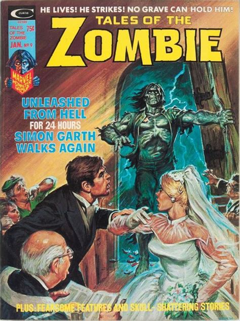 Tales Of The Zombie 9 1975 Comic Books Art Comics