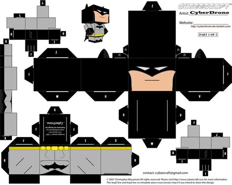 Cubee Batman 1of2 By Cyberdrone Transformers De Festas De