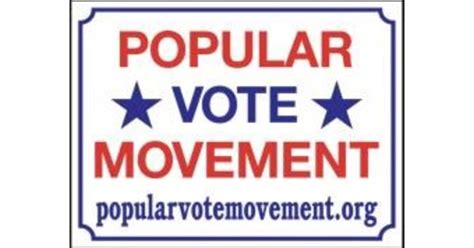 Popular Vote Movement Gaining Tremendous Support Across The Country