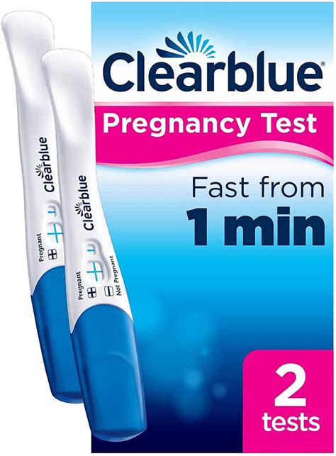 Buy Clearblue Pregnancy Test Rapid Detection Minute Test Result Test Dock Pharmacy