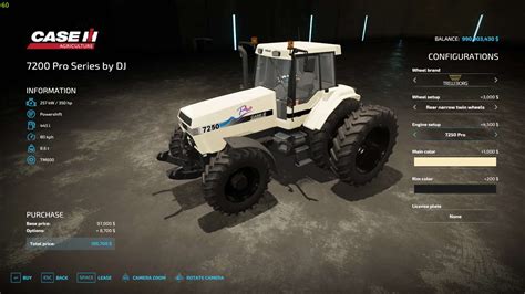 Traktor Caseih Magnum 7200 Pro Series V10 Fs22 Mod Farming Simulator