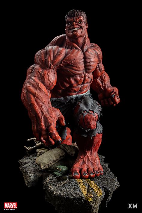 Xm Studios Red Hulk 14 Scale Statue The Statue Depot Store
