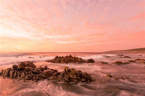 Yallingup Reef Sunset By Stocksy Contributor Neal Pritchard Stocksy