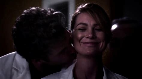 Greys Anatomy Meredith Grey And Derek Shepherd Merder Kisses Youtube