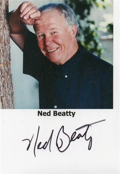 Ned beatty had the hardest role to play: Kiwiautogal's Autographs: Ned Beatty