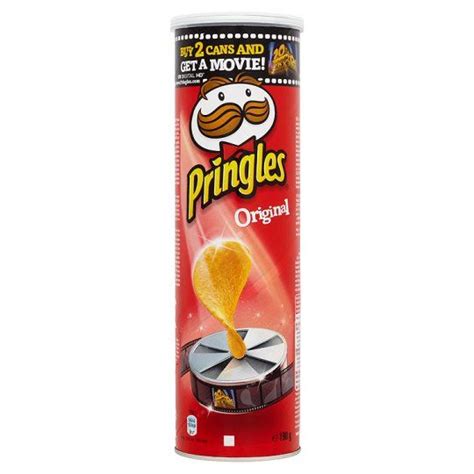 Pringles Original 190g Pringles Original Vegan Supermarket