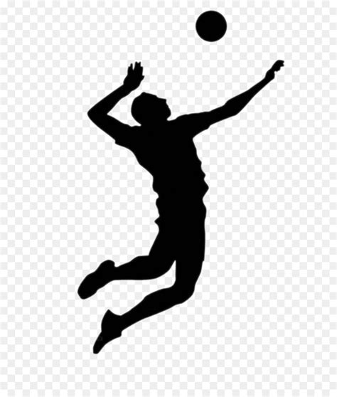 Free Volleyball Silhouette Download Free Volleyball Silhouette Png