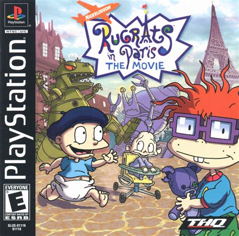 Rugrats In Paris The Movie Cover Or Packaging Material Mobygames