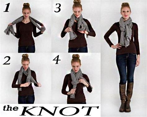 Warm Ways To Wear A Scarf This Winter Ways To Wear A Scarf How To