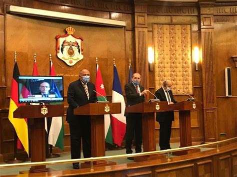 هناك تنسيق بين الأطراف الفاعلة في القضية الفلسطينية خصوصًا مصر والأردن شكري: في اجتماع عمّان.. ترحيب مصري أردني فرنسي بالسلام الإماراتي ...