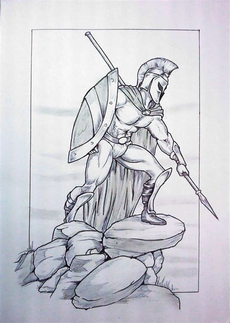 Spartan Sketch At Explore Collection Of Spartan Sketch