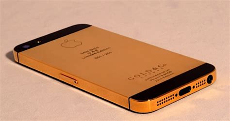 Pure Gold Iphone 5 Worlds Most Expensive Iphone 5
