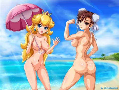 Rule 34 Ass Beach Breasts Bubble Butt Capcom Chun Li Crossover
