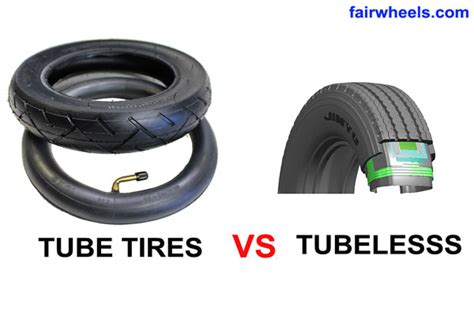 Tube Tires Vs Tubeless Tires Fairwheels