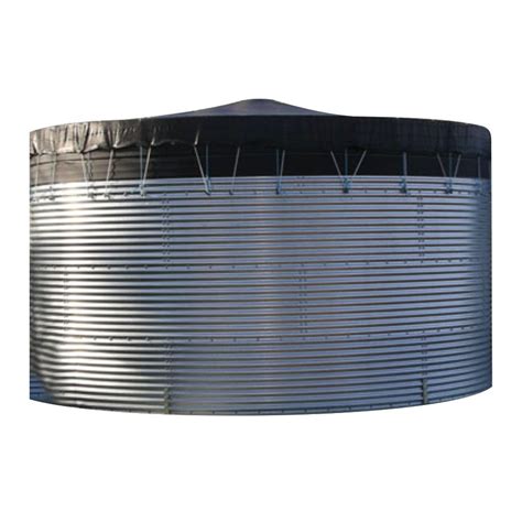 100000 Litre Galvanised Steel Water Tank Tanks Direct