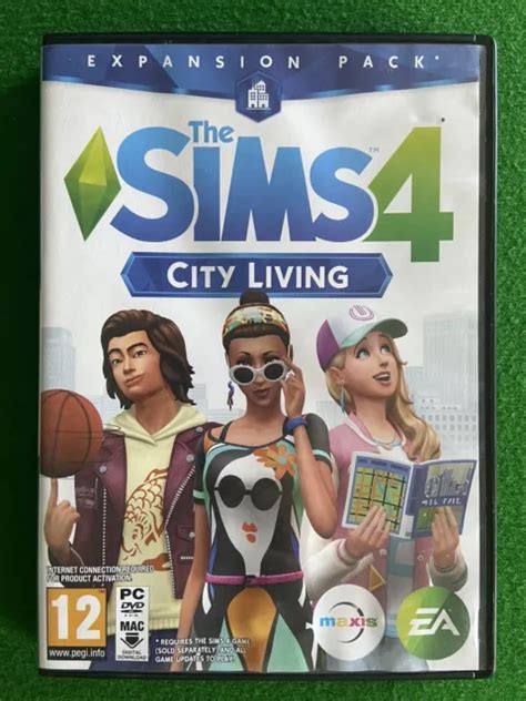 Pc Mac Dvd Rom The Sims 4 City Living Expansion Pack 1134 Picclick