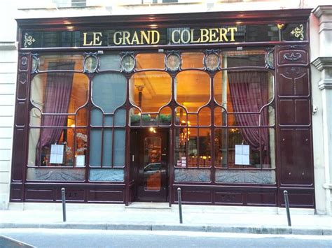 Le Grand Colbert à Paris Membre Restaurant De Qualité Collège