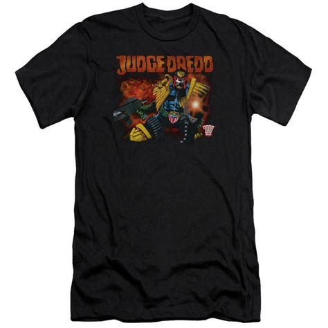 Judge Dredd 2000 AD T Shirt Vintage 70s 80s Retro Comic Book Graphic