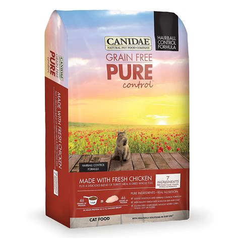 It can help pass the hair out of the cat's body before it accumulates. UPC 640461036042 - Canidae Grain Free Pure Hairball ...