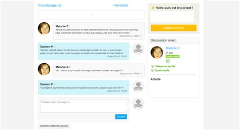 Blablacar Décevant Sur Le Forum Blabla 18 25 Ans 25 06 2024 01